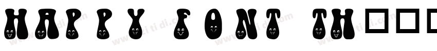 Happy Font TH字体转换